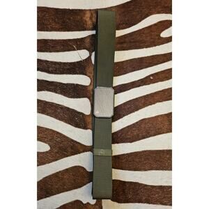 Groove Life Belt GL Magnetic Buckle Olive Green Gunmetal Fits Up To 35" Tactical